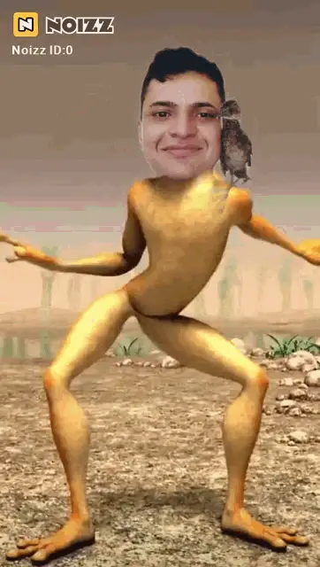 Tali Dancing with a Bird