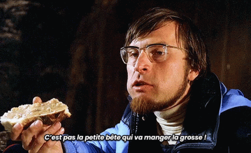 Bruno Moynot: C'est pas la petite bête qui va manger la grosse!