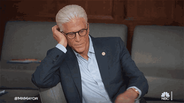 Ted Danson as Mr. Mayor Checking Time