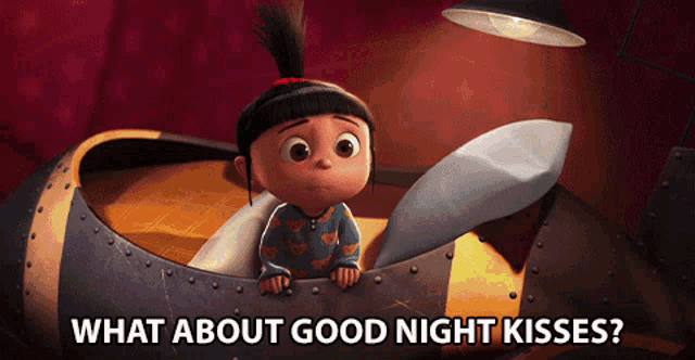 Agnes (Elsie Fisher) - What About Good Night Kisses?