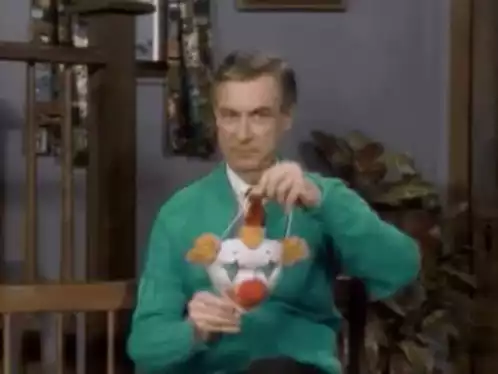 Tom Senya Puts on Clown Mask