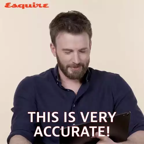 Chris Evans: This Is Very Accurate!
