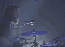 Drummer Feeling the Music