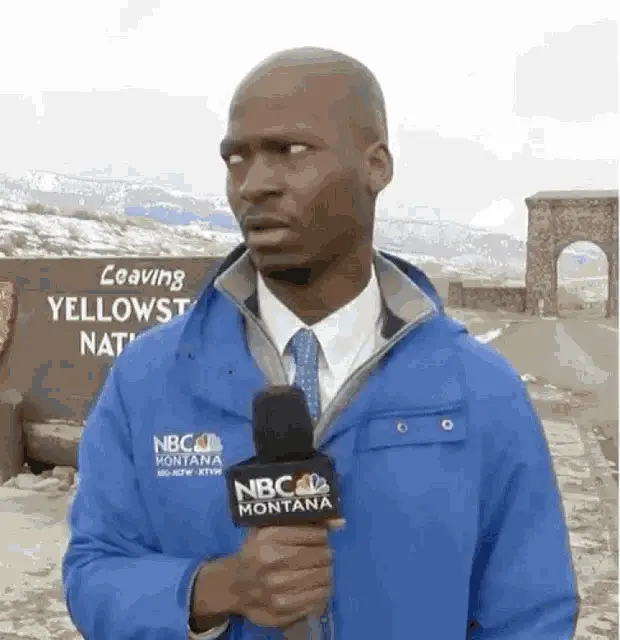 Reporter's 'Omg Not Today' Reaction