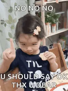 No No No Girl Finger Wag