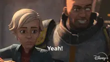Star Wars Wrecker Excited