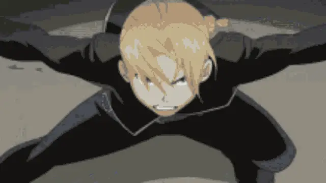 Edward Elric Pixel Art Power Up