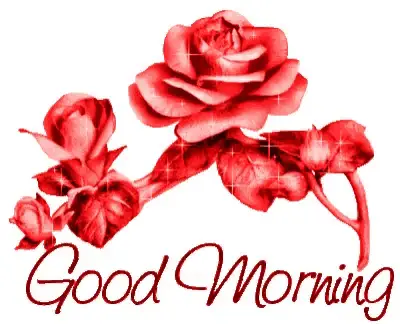 Good Morning Bahonon with Red Roses