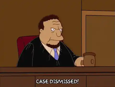 Simpsons Judge: Case Dismissed!