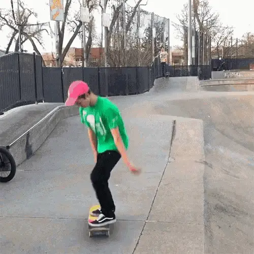 Roy Purdy Skateboarding Fail