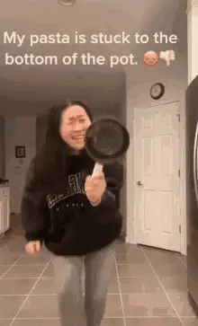 Funny Pasta Stuck