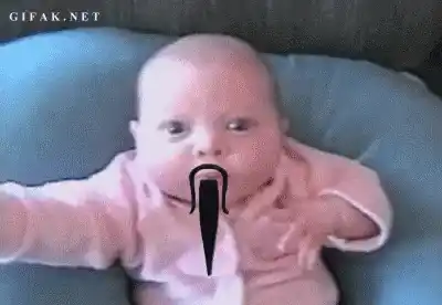 Baby with a Beard