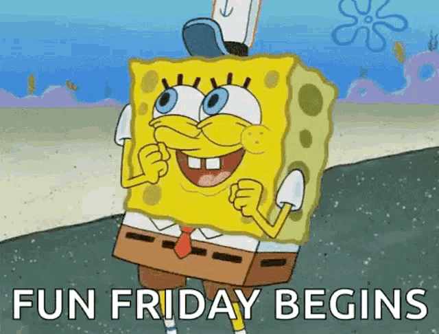Spongebob Squarepants: Fun Friday Begins Dance