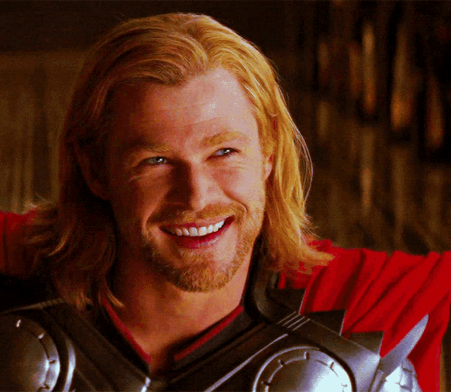 Thor Odinson Smiling