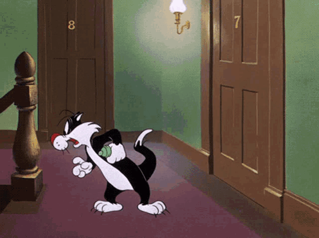 Sylvester the Cat Gets Scared