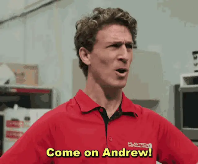 Viva La Dirt League: Come on Andrew!