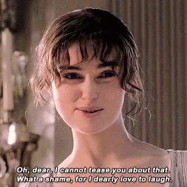 Oh, Dear, I Cannot Tease You About That Quote