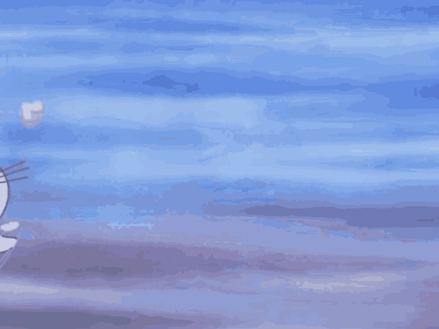 Chi the Cat Running Happily