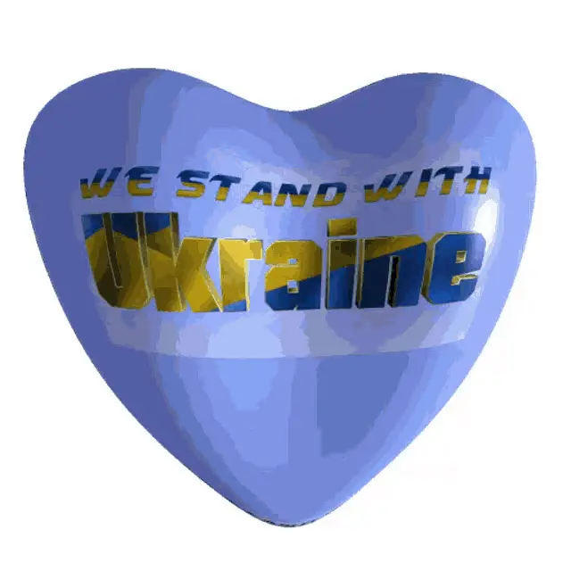 Ukraine Heart