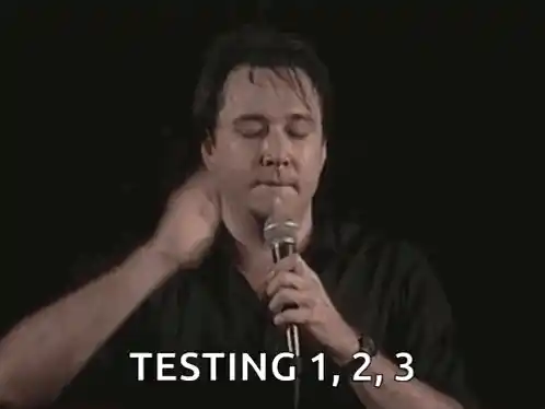 Bill Hicks: Mic Test - Testing 1, 2, 3