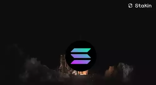 Solana Crypto Rocket Liftoff
