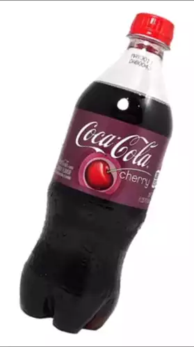 Coca-Cola Cherry Soda Bottle