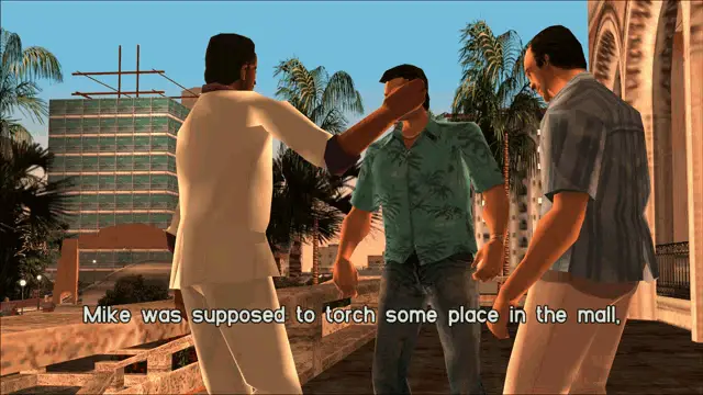 GTA Vice City: Mike's Mall Mission