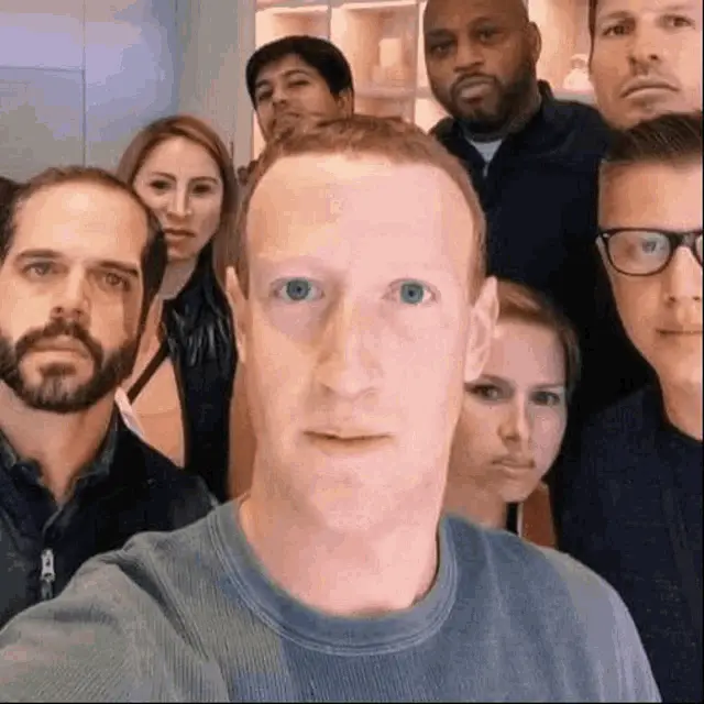 Zuckerberg's Zucked Selfie: Frown to Smile