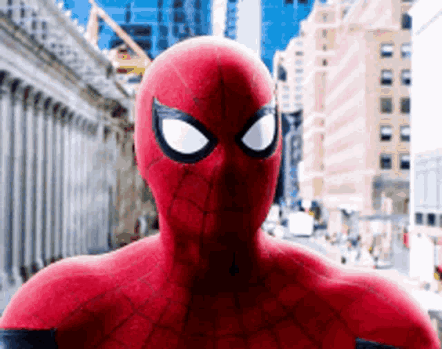 Spiderman Superhero Close-up