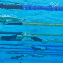 Regan Smith & Rhyan White in Olympic Backstroke Race