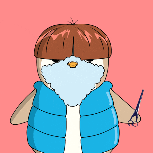 Pudgy Penguin's Bowl Cut Haircut