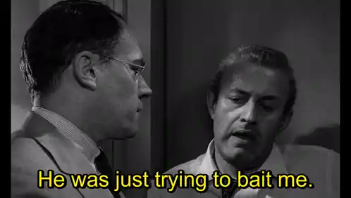 12 Angry Men: He Was Just Trying to Bait Me