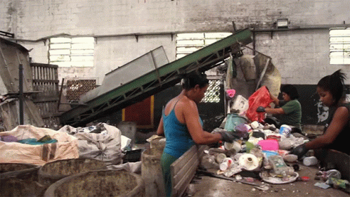Reciclagem: Menos1Lixo e Trabalho Duro