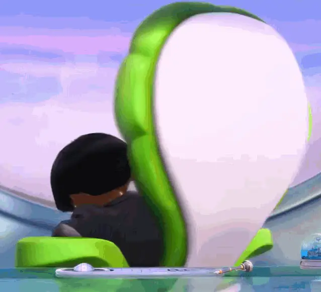 Ohare Lorax Spinning in Chair