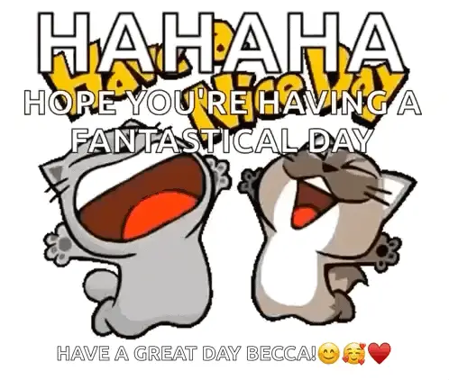 Dancing Cats Wish You a Fantastical Day