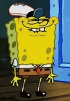 Spongebob Smug Pose – spongebob memes meme GIF free download no watermark 2026