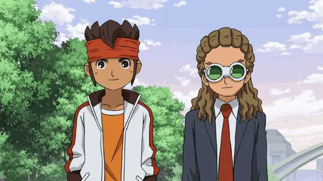 Inazuma Eleven Go: Endou Mamoru & Mark Evans Smile