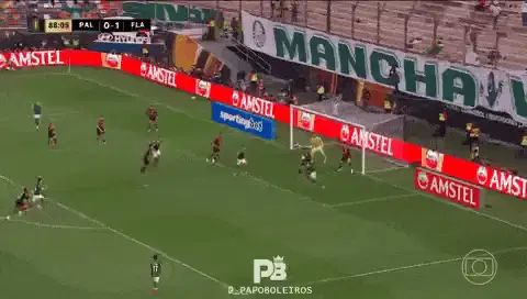 Palmeiras X Flamengo vitor roque erra gol de cara final libertadores 2025 BAGRE