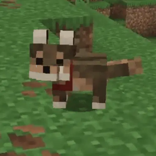 Dog Yes – minecraft memes meme GIF free download no watermark 2026
