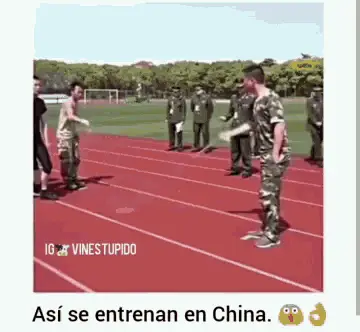 Entrenamiento Militar en China
