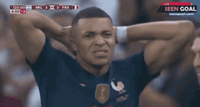 Mbappe's Intense Reaction in World Cup Final