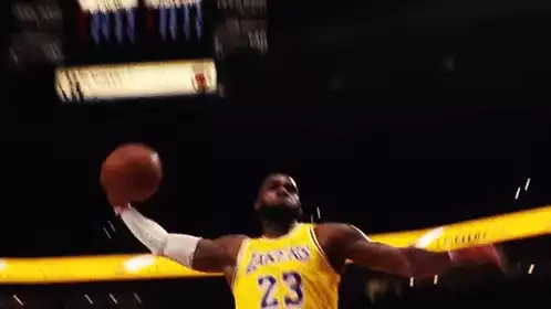 LeBron James Epic Slam Dunk