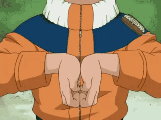 Nicolas Performs Hand Sign Jutsu