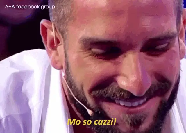 Alexandro Says 'Mo So Cazzi!'