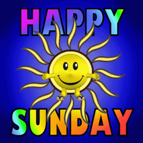 Happy Sunday Wonderful Day Greeting