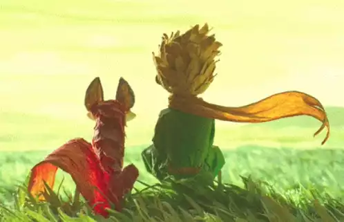 Narurmensch Atlantis: Boy and Fox Sitting