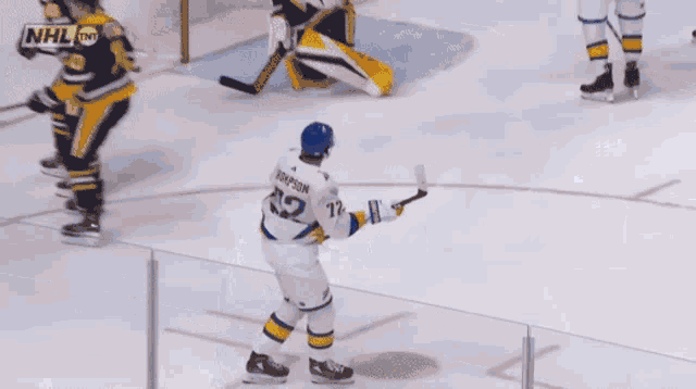 Buffalo Sabres Tage Thompson on Ice