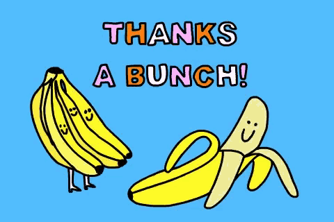 Smiling Banana Kisses