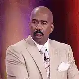 Steve Harvey's Confused Reaction