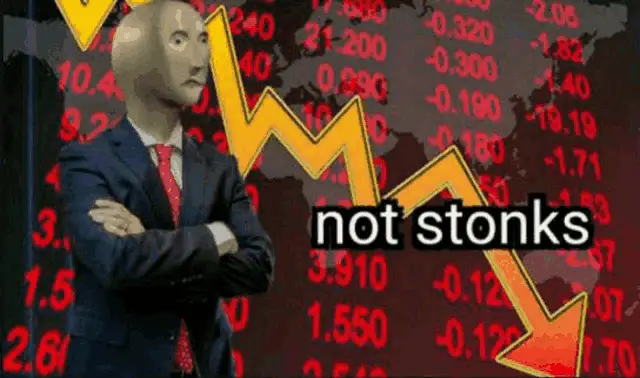Not Stonks Profit Down
